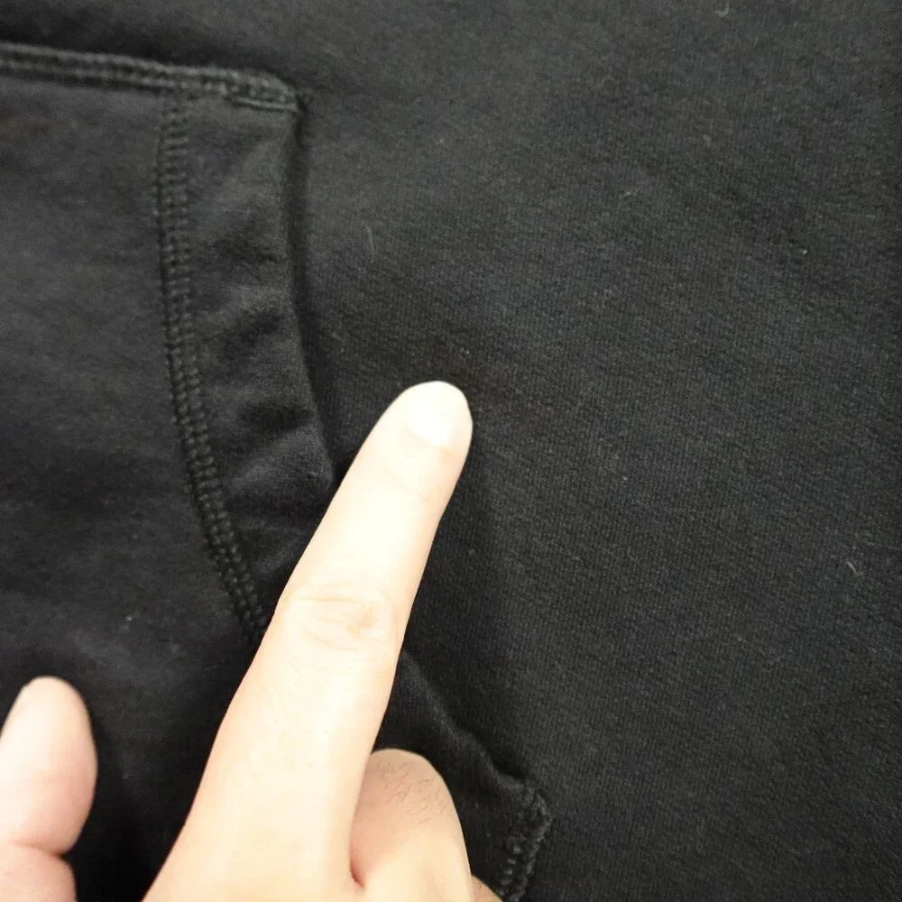 Levi’s Logo Hoodie Men’s Large Black Pullover‎ Streetwear